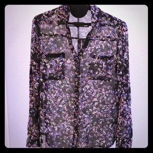 Express Portofino Floral blouse